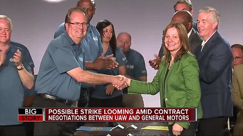 Possible strike looming amid contract negotiations between UAW and General Motors