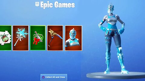 The FREE CHRISTMAS REWARDS in Fortnite..