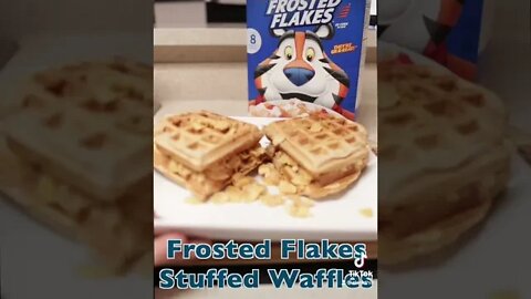 How To Master The 80/20 Rule | Frosted Flakes Stuffed Waffles