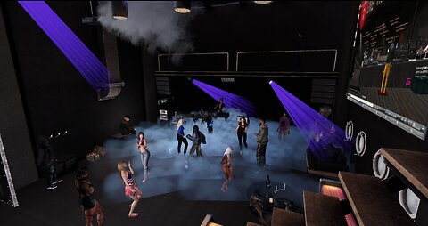 Party, relax and afterparty area in the largest metaverse. Live feed from OSGrid