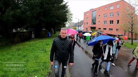 Chris aus Darmstadt beim Freiheits-Umzug in Stammheim am 16.04.2023