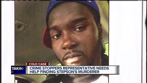 Crime Stoppers representative needs help finding stepson's murderer