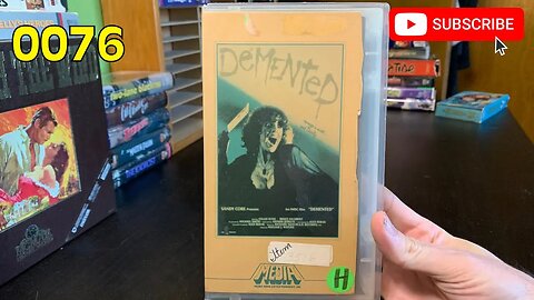 [0076] DEMENTED (1983) VHS [INSPECT] [#demented #dementedVHS]