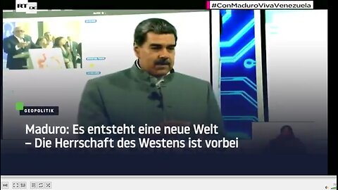 Maduro spricht deutliche Worte zum Thema BRICS