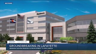 Medtronic breaking ground in Lafayette