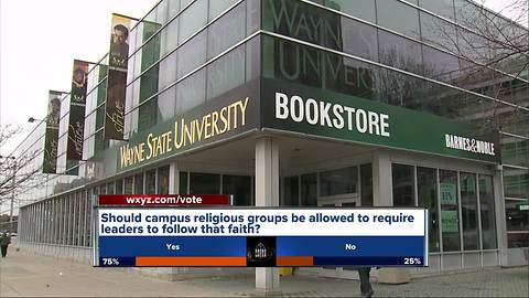 Christian student group sues Wayne State University over loss of status