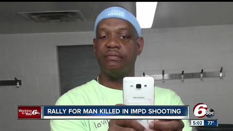 Aaron Bailey: Rally for man killed by IMPD in June calls for investigators to release more details, indict officers involved