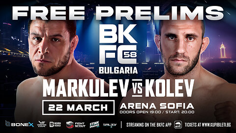 BKFC 58 BULGARIA FREE PRELIMS