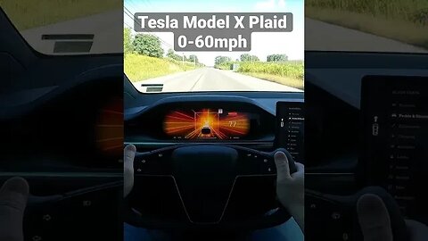 Tesla Model X Plaid 0-60mph