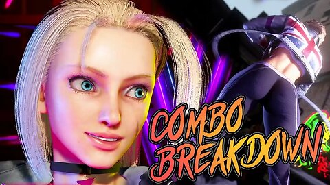 Cammy Basic Drive Rush Combo Guide For Noobs | Street Fighter 6