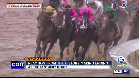 Local horse enthusiasts react to the results at the Kentucky Derby