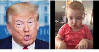 Toddler For Trump 2020