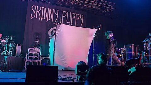 Skinny Puppy in Houston Song Morpheus Laughing