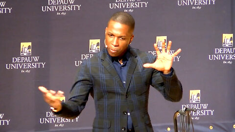 September 20, 2016 - 'Hamilton' Star Leslie Odom Jr. at Indiana's DePauw University (Version 2)