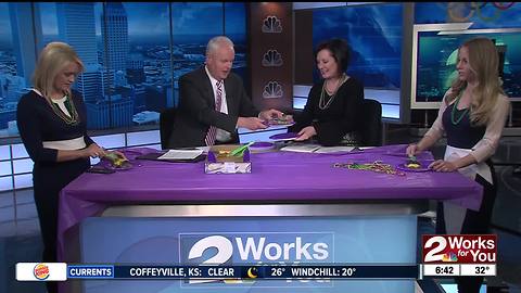 2 Works For You Celebrates Fat Tuesday with King Cake: Who Got The Baby?