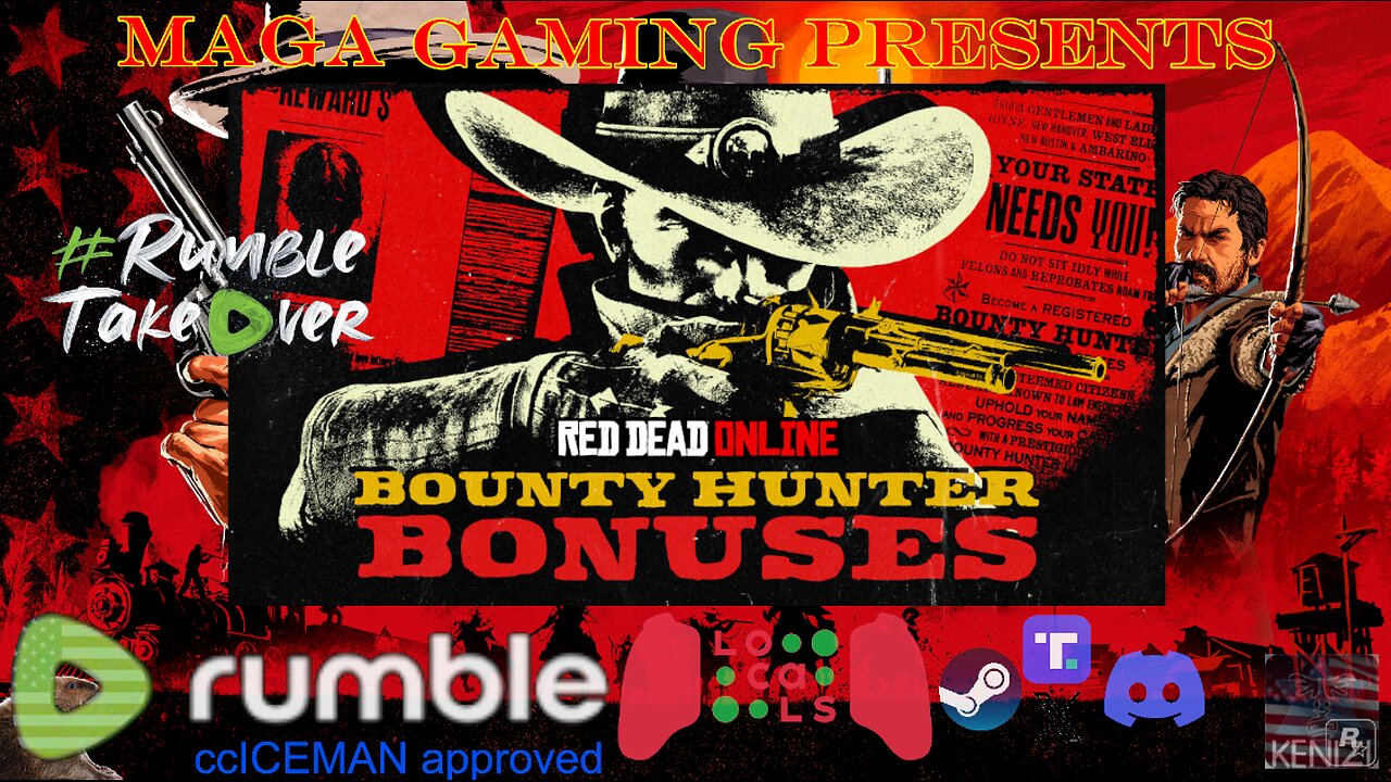 RDO Bounty Hunter Bonuses Month, Week 4 Sunday
