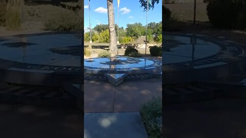 Geographic Center of the Nation Monument in Belle Fourche, South Dakota