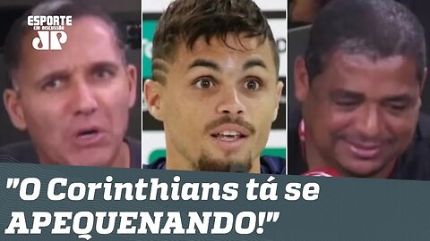 Corinthians ROMPE com Goiás após Michael ir ao Flamengo, e Vampeta ouve: "tá se APEQUENANDO!"