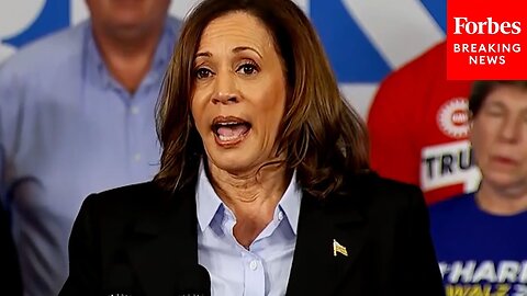 'We Are Not Going Back!': Kamala Harris Speaks At Labor Day Campaign Event In Detroit, Michigan