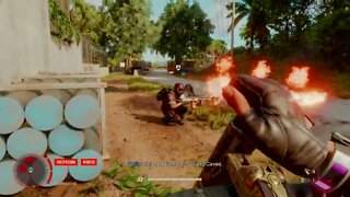 Far Cry 6 Kill Flamethrower Soldier shorts