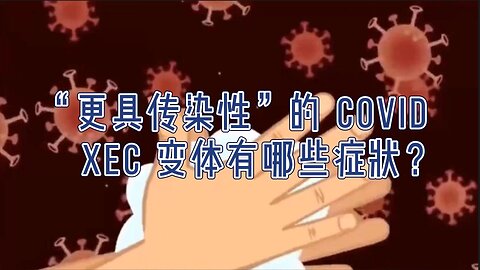 必知：新的“更具传染性”的 Covid XEC 变体有哪些症状？