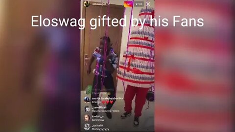 Eloswag Receives Money Cake Gift from Fans Great Dancing BBnaija Season 7 Live Evicted Updates News