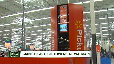 Walmart launches high-tech self service kiosks