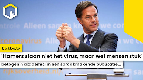 “Hamers slaan niet het virus, maar wel mensen stuk” betogen 4 academici in een spraakmakende publicatie...