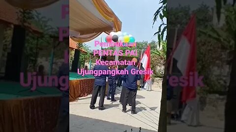 Pembukaan PENTAS PAI Kecamatan Ujungpangkah Gresik