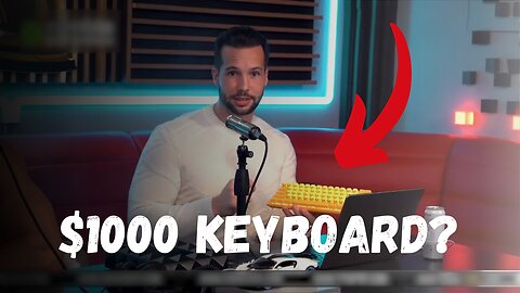 Tristan Tate TALKS about his NEW Keyboard!