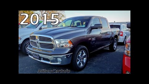 2015 RAM 1500 SLT BIG HORN CREW CAB 4X2