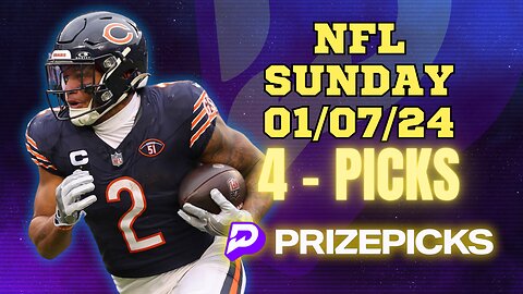 PRIZEPICKS | BEST PICKS WEEK 18 #NFL SUNDAY | 01/07/24 | PROP BETS | #BESTBETS | #FOOTBALL | TODAY