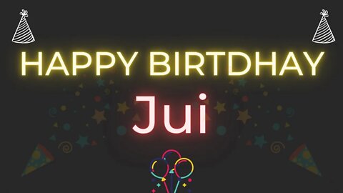 Happy Birthday to Jui - Birthday Wish From Birthday Bash