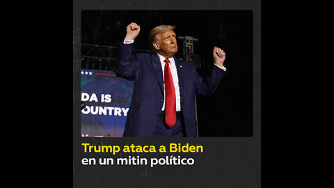 Trump: Biden “es el peor presidente en la historia de nuestro país”