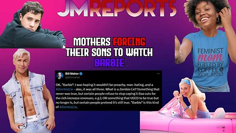 Psycho sexist mom FORCES her son to watch Barbie TOXIC femininity at play