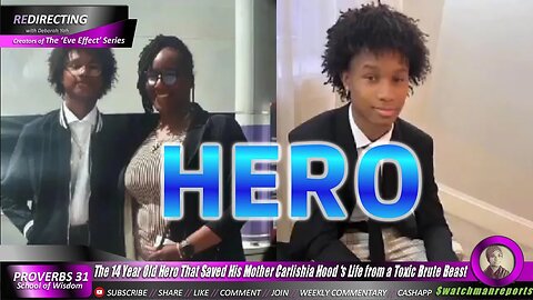 REUNITED - 14 Year Old Hero That Saved His Mother Carlishia Hood ‘s Life from a Toxic Brute Beast