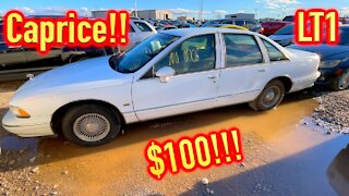 Copart Walk Around 1-28-21 + $100 Chevy Caprice!!!