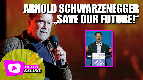 Arnold Schwarzenegger demands: "Save our future!"