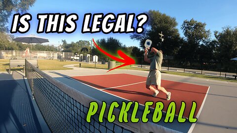 Body bagged by my own pickleball partner!