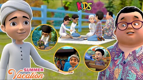 Hill Station Par Picnic _ New Ghulam Rasool Cartoon Episode _ 3D Animation Cartoon _ Kids Land