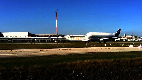 Airbus Beluga start in Hamburg