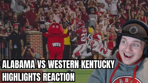 Alabama vs Western Kentucky Highlights REACTION