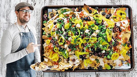 Loaded Chicken Nachos Recipe