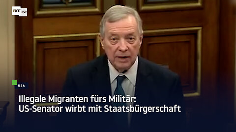 Illegale Migranten fürs Militär: US-Senator wirbt mit Staatsbürgerschaft