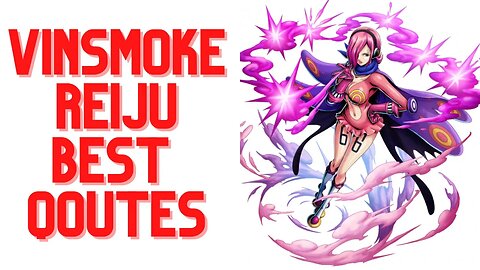 TOP 5 VINSMOKE REIJU QOUTES | AMAZING QOUTES