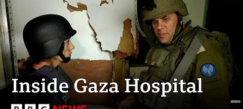 Al shifa hospiral with the Israei army / Israel strike in Gaza