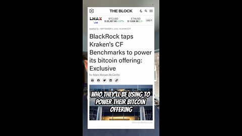 Did you see Blackrocks next Crypto move?