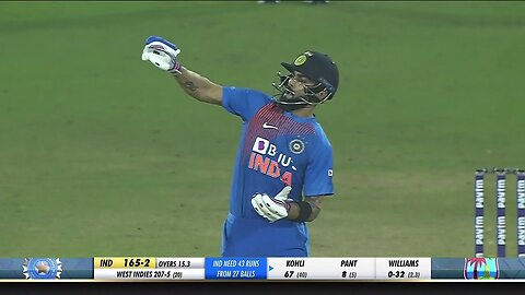 Virat Kohli 94* (50) vs West Indies 1st T20I 2019 Hyderabad