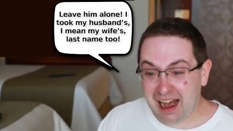 Gamma Soyboy Takes Wife’s Last Name, Surprises Family With It, Now Crying Over Their Response