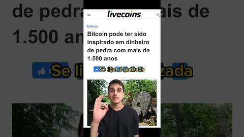 BITCOIN INSPIRADO EM DINHEIRO COM MAIS DE 1500 ANOS! #bitcoin #blockchain #btc #binance #sp500 #fyp